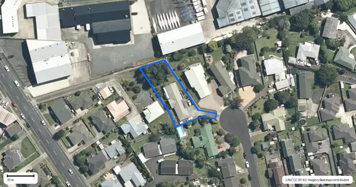 Property context map for 79 Cherry Tree Close, Te Awamutu