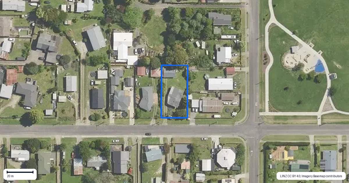 Property context map for 19 Hall Road, Paengaroa