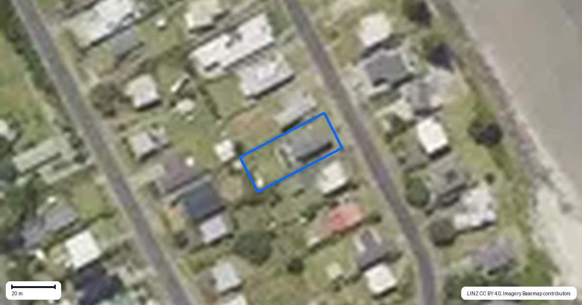 Property context map for 31 The Loop, Waihi Beach