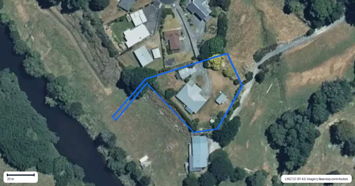 Property context map for 58 Campbell Street, Taumarunui
