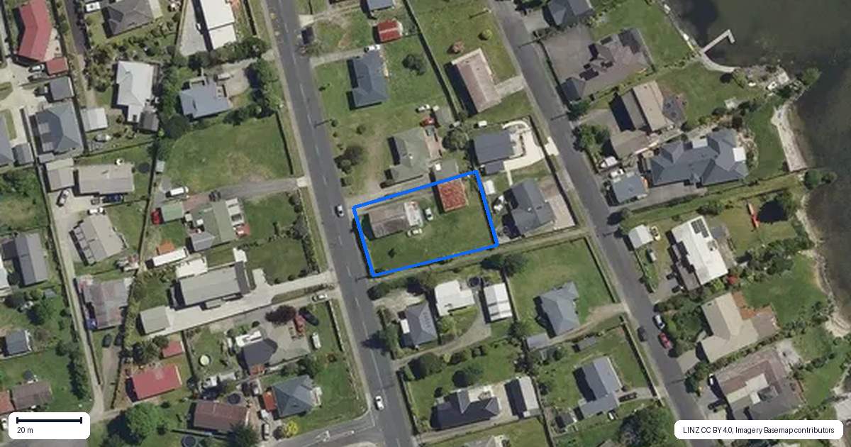 Property context map for 87 Koutu Road, Koutu, Rotorua