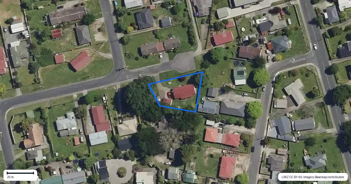 Property context map for 2A Frank Street, Koutu, Rotorua