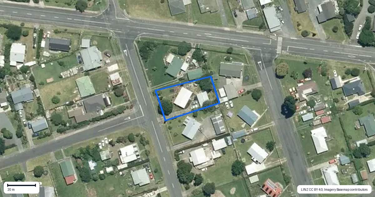Property context map for 3 Kaikahu Road, Kerepehi, Paeroa