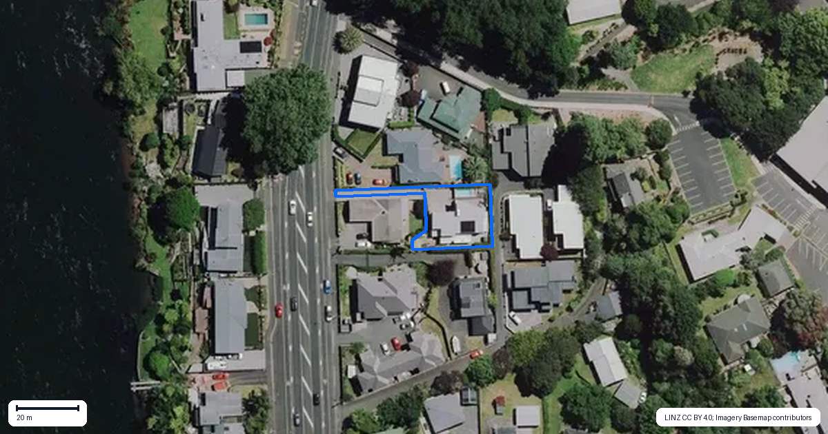Property context map for 652A River Road, Chartwell, Hamilton