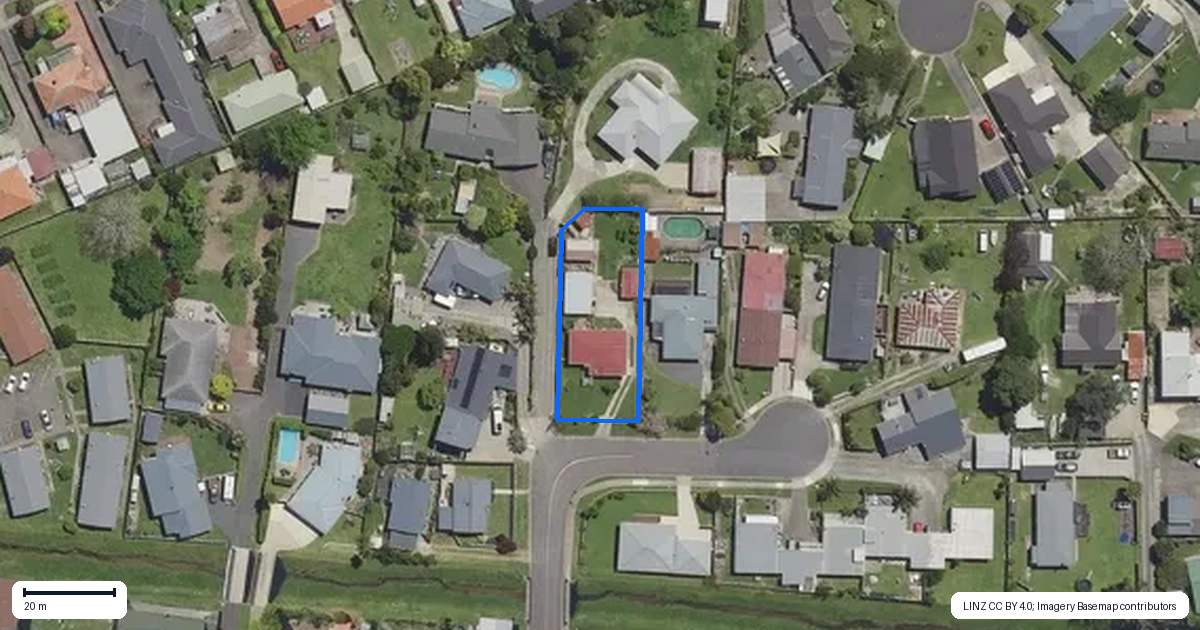 Property context map for 7 Peter Snell Street, Whakatane