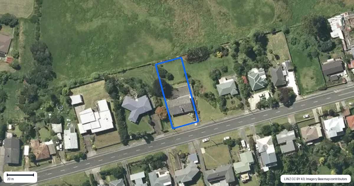 Property context map for 49 Kimihia Road, Huntly
