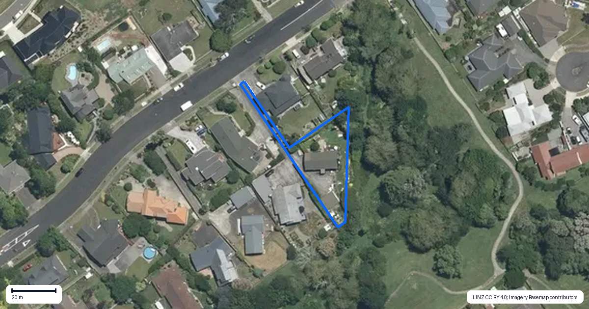 Property context map for 50 Stirling Drive, Morrinsville