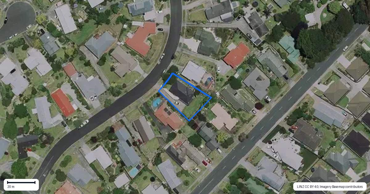 Property context map for 53 Lansdowne Crescent, Glenview, Hamilton