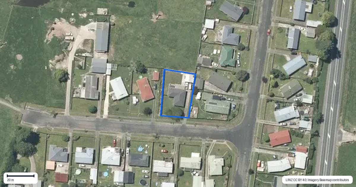 Property context map for 6 Lingfield Street, Tokoroa