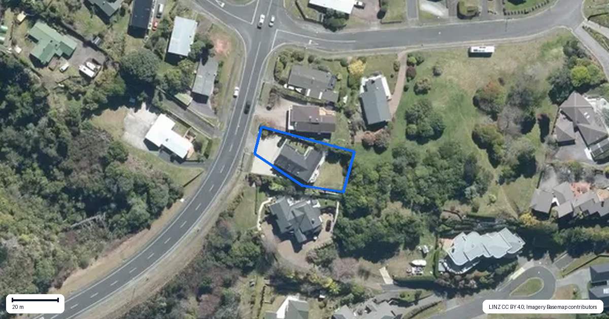 Property context map for 119 Wakeman Road, Acacia Bay, Taupo
