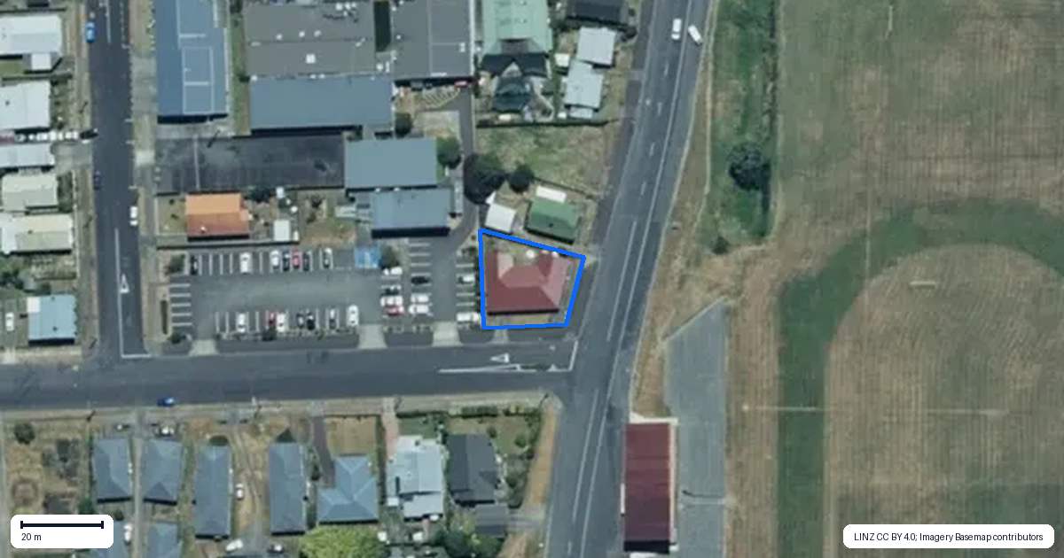 Property context map for 35 Morero Terrace, Taumarunui