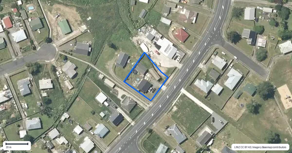 Property context map for 64 Kelso Street, Tokoroa