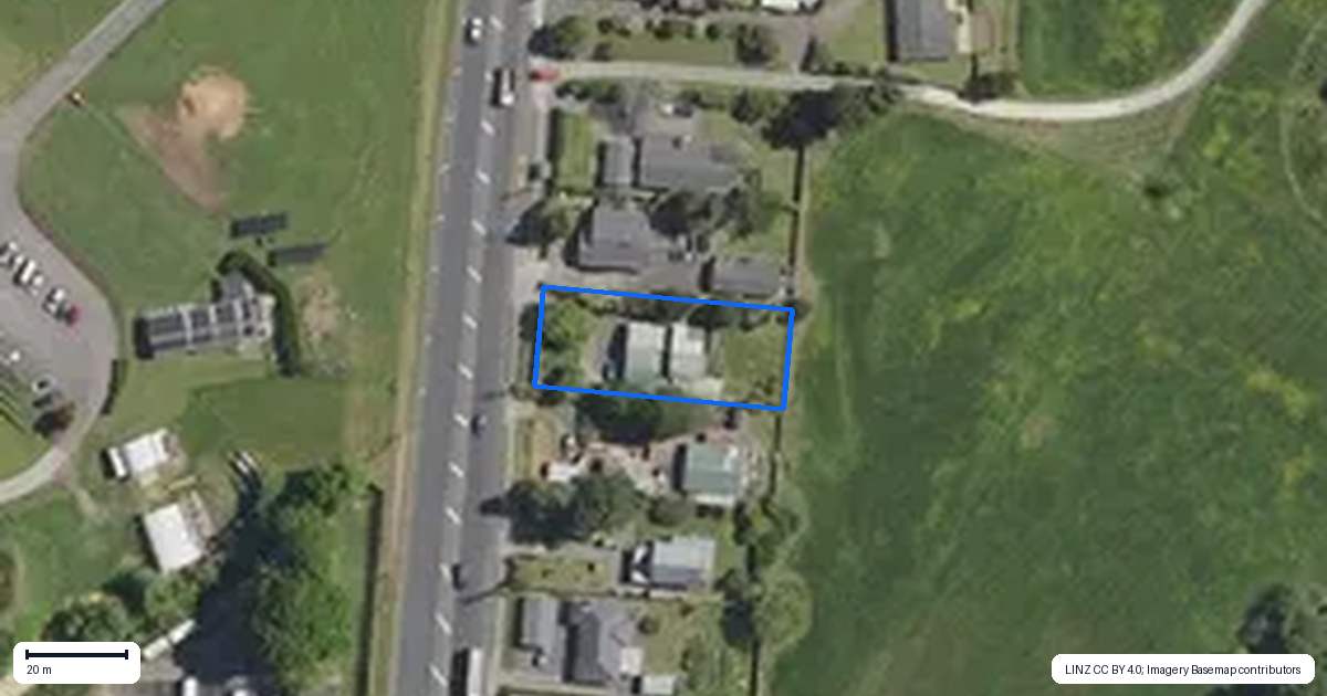 Property context map for 552 Ngongotaha Road, Fairy Springs, Rotorua