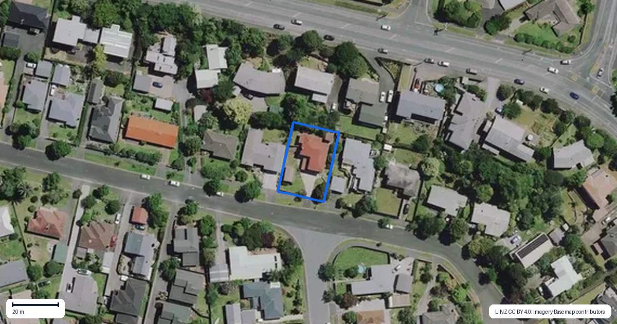 Property context map for 25 Bretton Terrace, Hillcrest, Hamilton