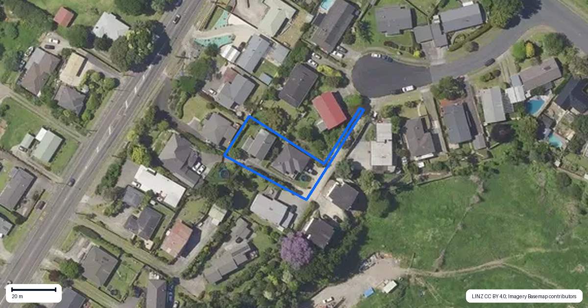 Property context map for 18A Lichfield Grove, Bethlehem, Tauranga