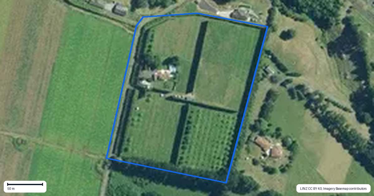 Property context map for 102A Clark and Denize Road, Pukekawa