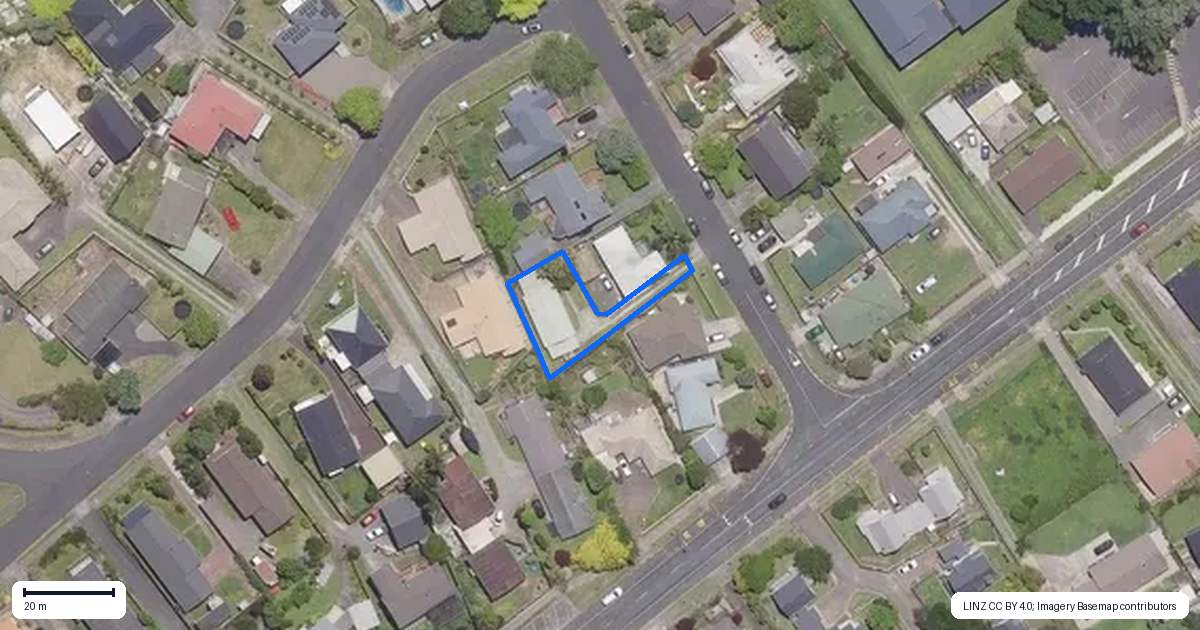 Property context map for 4 Sunset Crescent, Maungatapu, Tauranga
