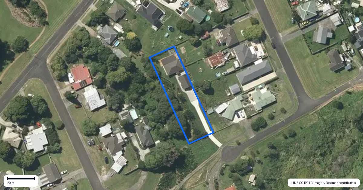 Property context map for 10 Bradley Street, Ngaruawahia