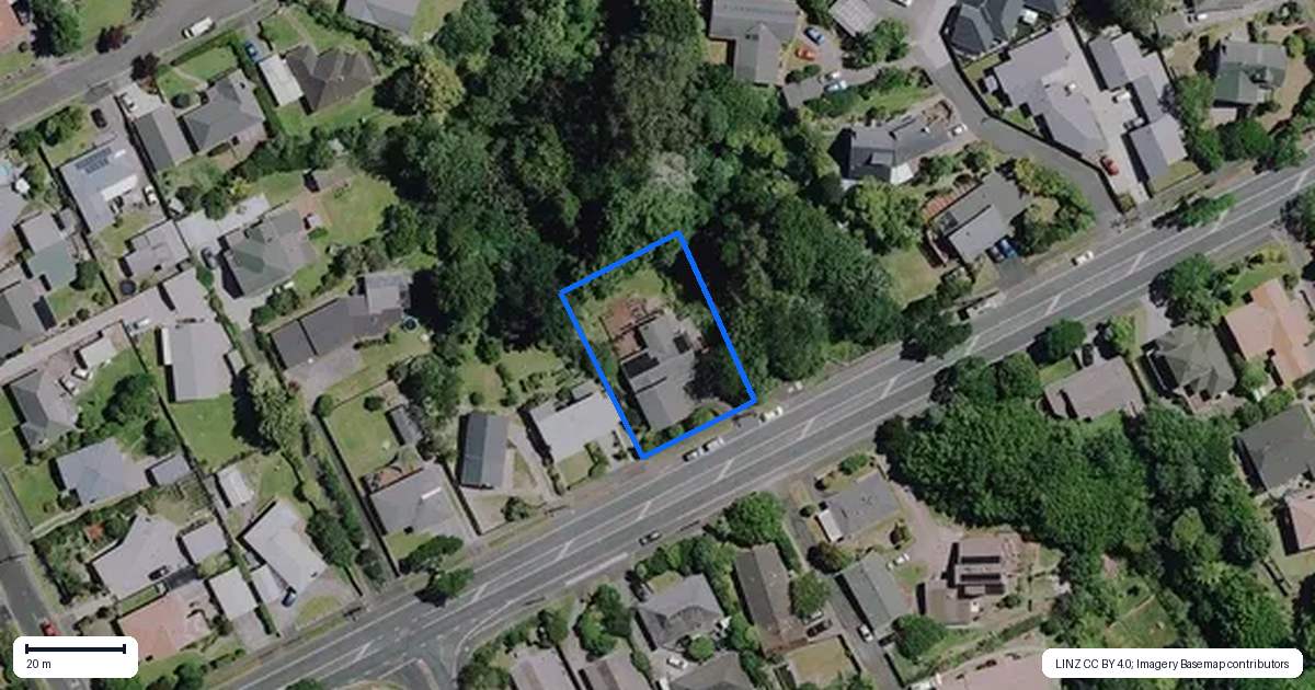 Property context map for 51 Crosby Road, Chartwell, Hamilton