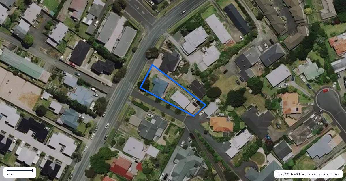 Property context map for 33B Queens Avenue, Frankton, Hamilton