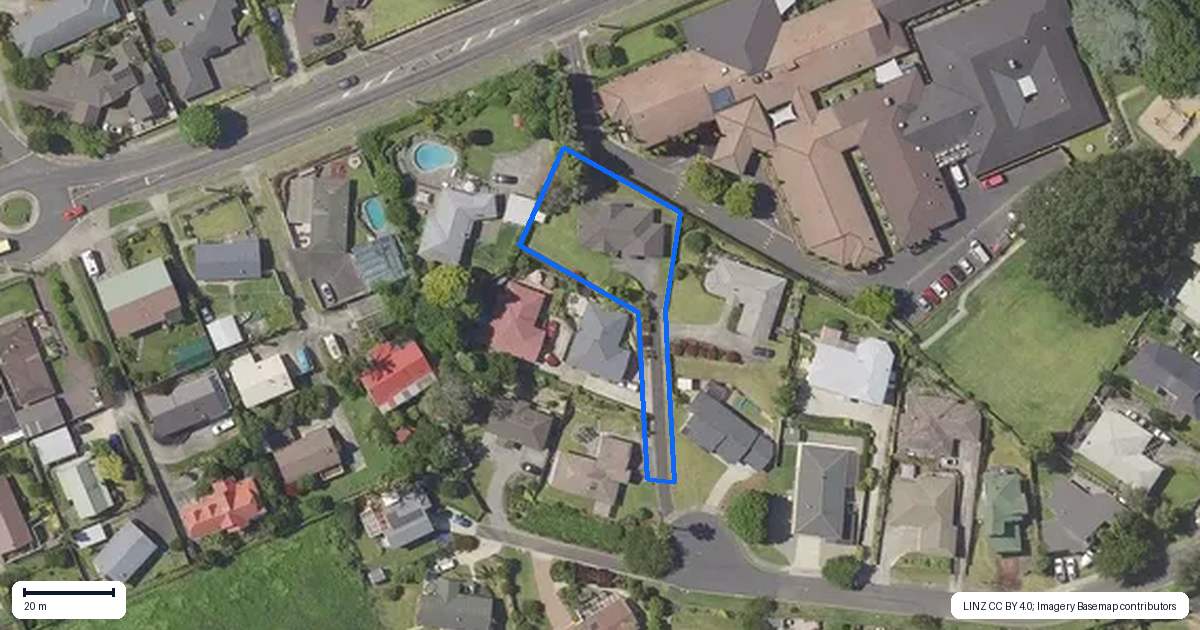 Property context map for 36 Bell Common Close, Bethlehem, Tauranga