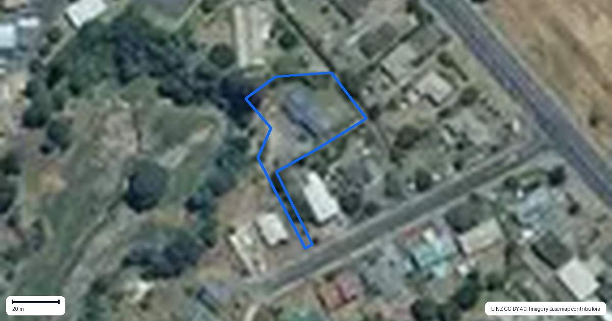 Property context map for 9 Corlett Street, Taumarunui