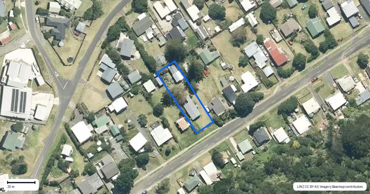 Property context map for 226 Maunsell Road, Port Waikato