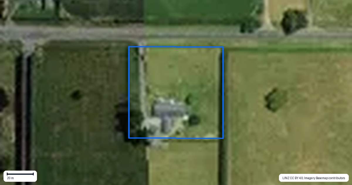 Property context map for 389 Pickering Road, Tamahere, Hamilton