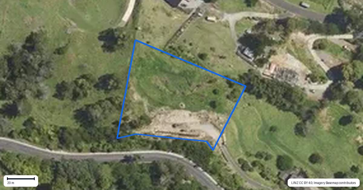 Property context map for 140E Minden Road, Minden