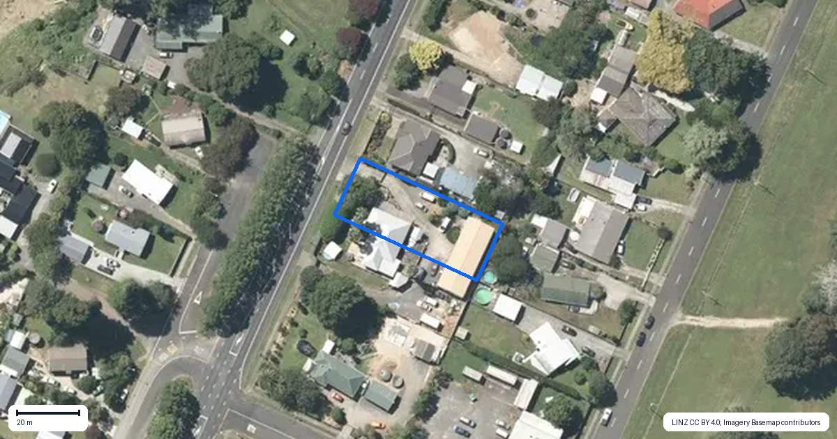 Property context map for 1313 Horotiu Road, Whatawhata, Hamilton