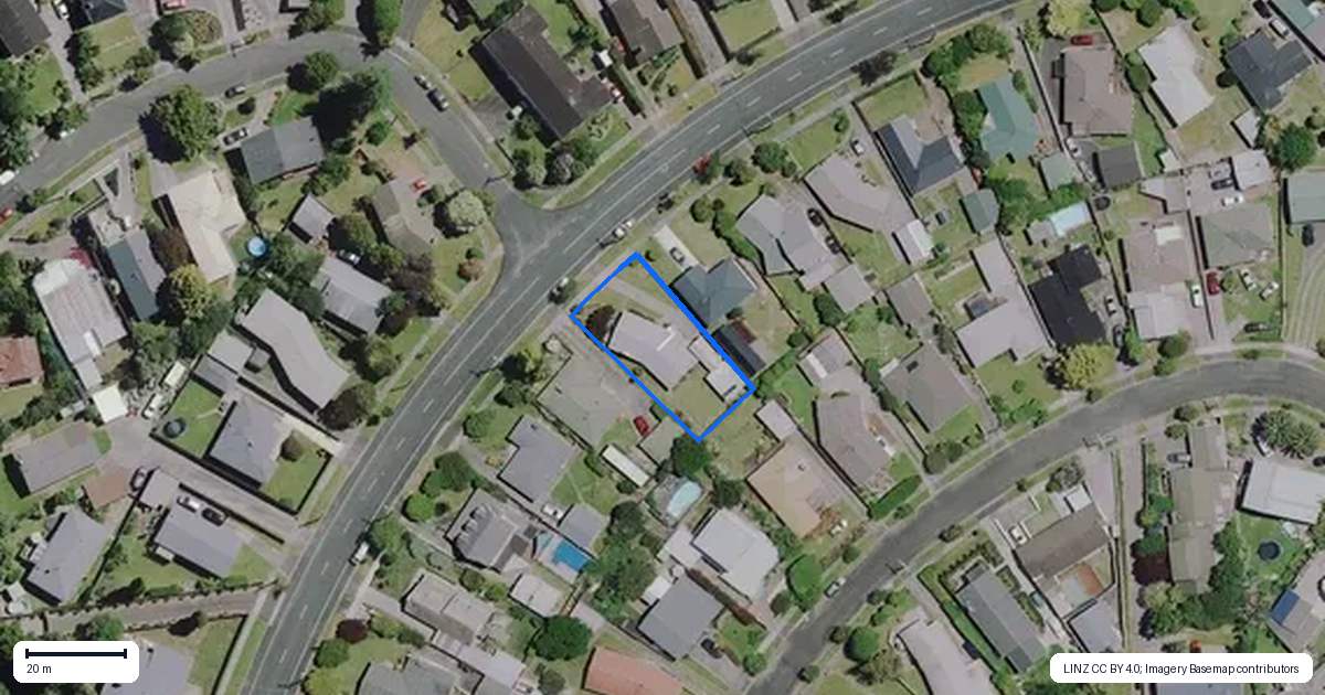 Property context map for 262 Bankwood Road, Chartwell, Hamilton