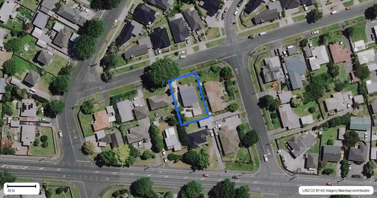 Property context map for 8 Cassidy Street, Hamilton East, Hamilton