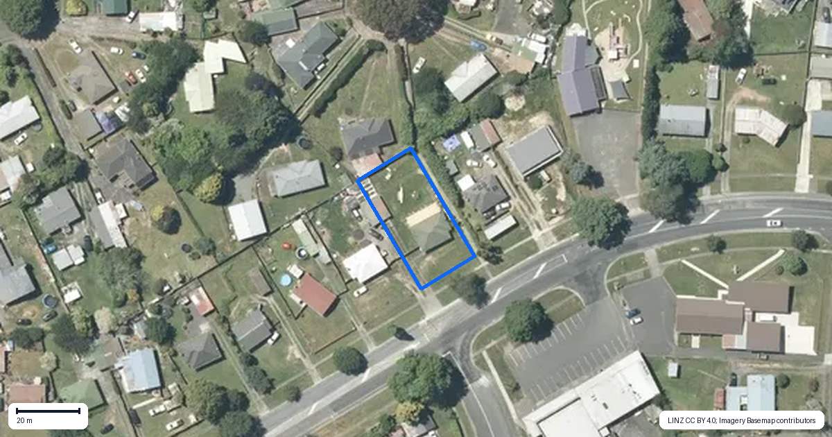Property context map for 144 Balmoral Drive, Tokoroa