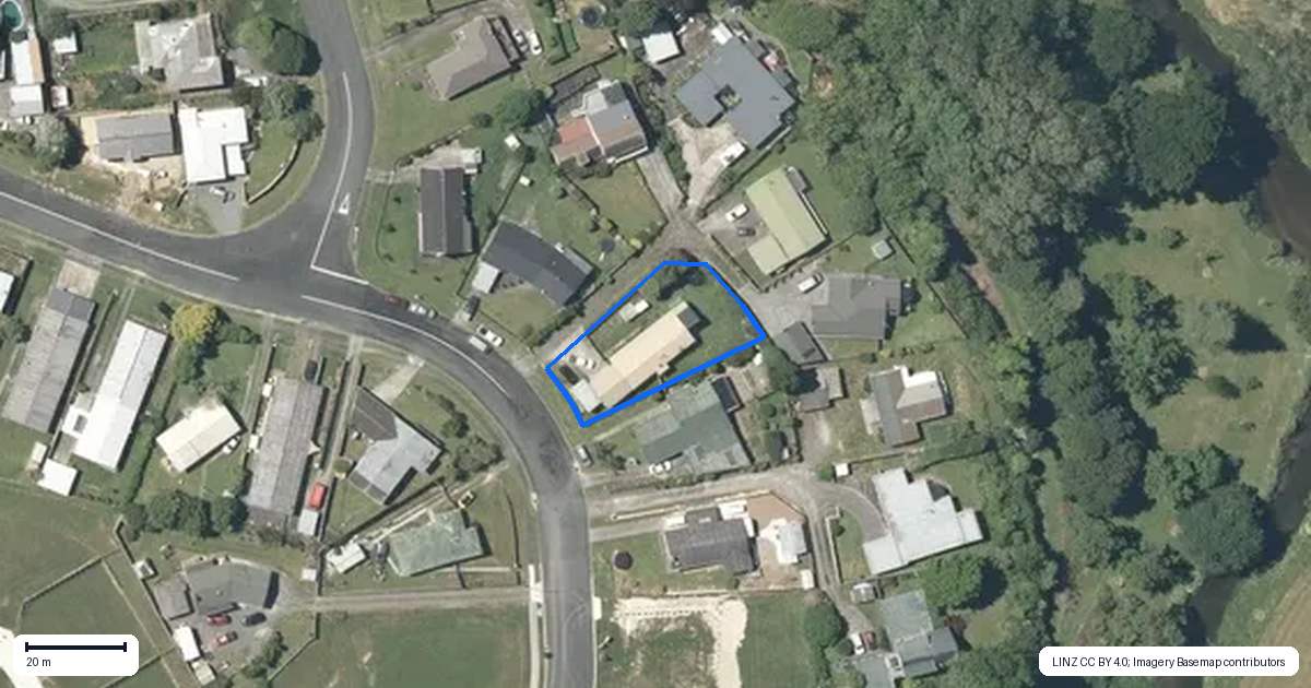 Property context map for 28 Ruru Crescent, Putaruru