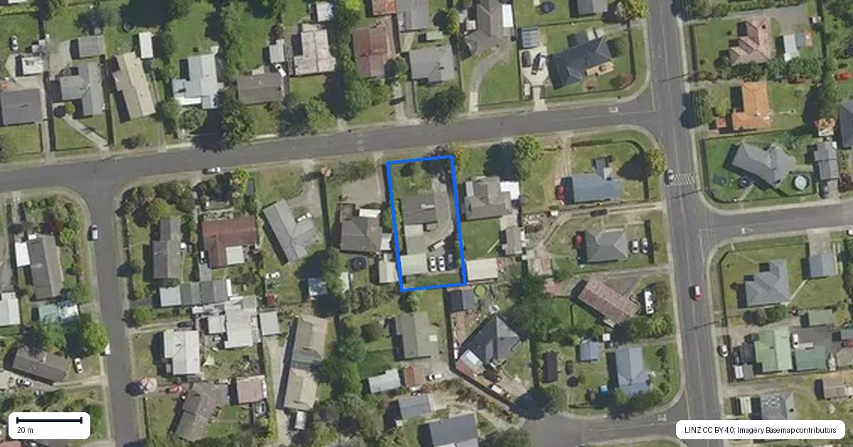 Property context map for 6 Roger Street, Pukehangi, Rotorua