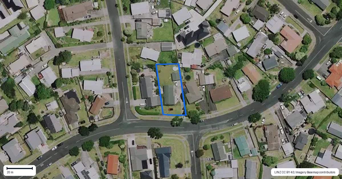 Property context map for 11 Tupelo Street, Pukete, Hamilton