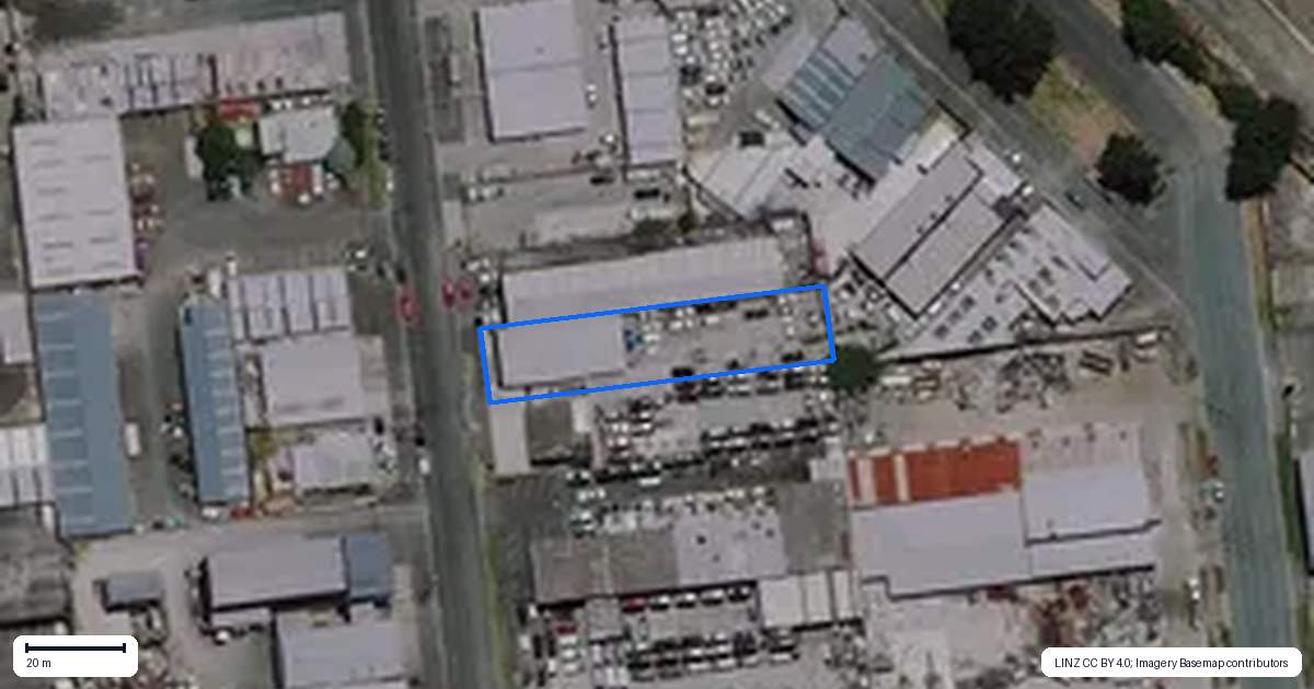 Property context map for 94 Colombo Street, Frankton, Hamilton