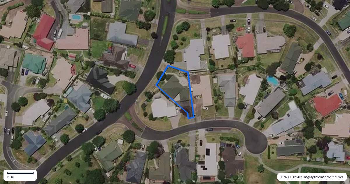 Property context map for 3 Parkview Avenue, Western Heights, Hamilton