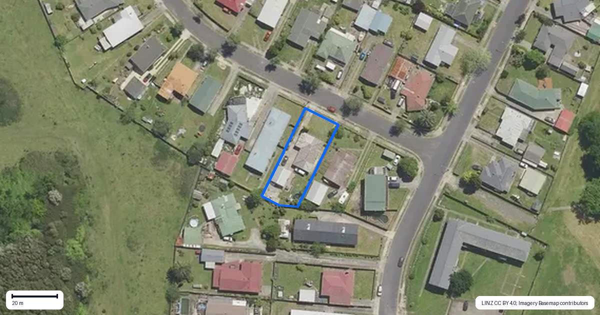 Property context map for 69 Holyoake Crescent, Kawerau