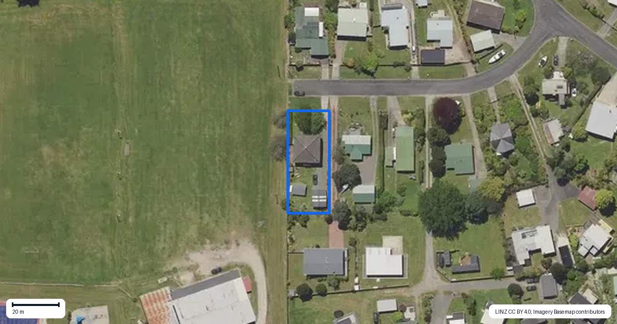 Property context map for 32 Aoturoa Avenue, Rotoiti Forest, Rotorua