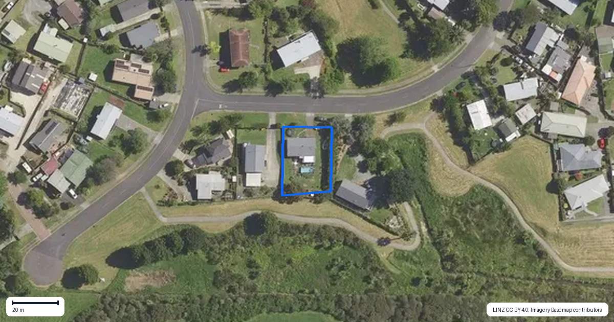 Property context map for 4 Gilfillan Drive, Katikati