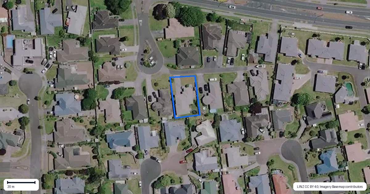 Property context map for 17 Farnham Close, Rototuna North, Hamilton