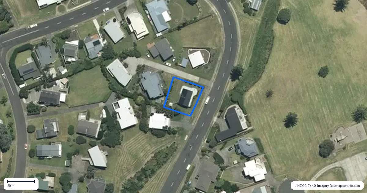 Property context map for 226 Onemana Drive, Onemana, Whangamata