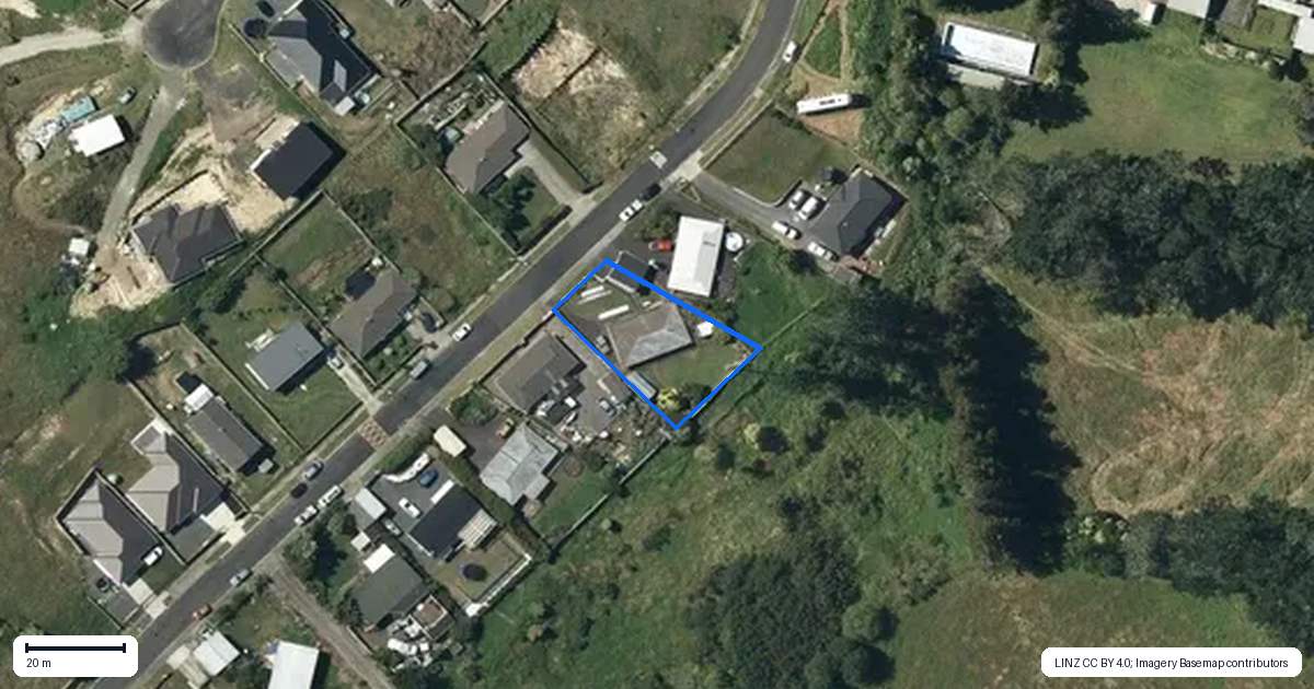 Property context map for 29 Heather Green Avenue, Meremere, Mercer