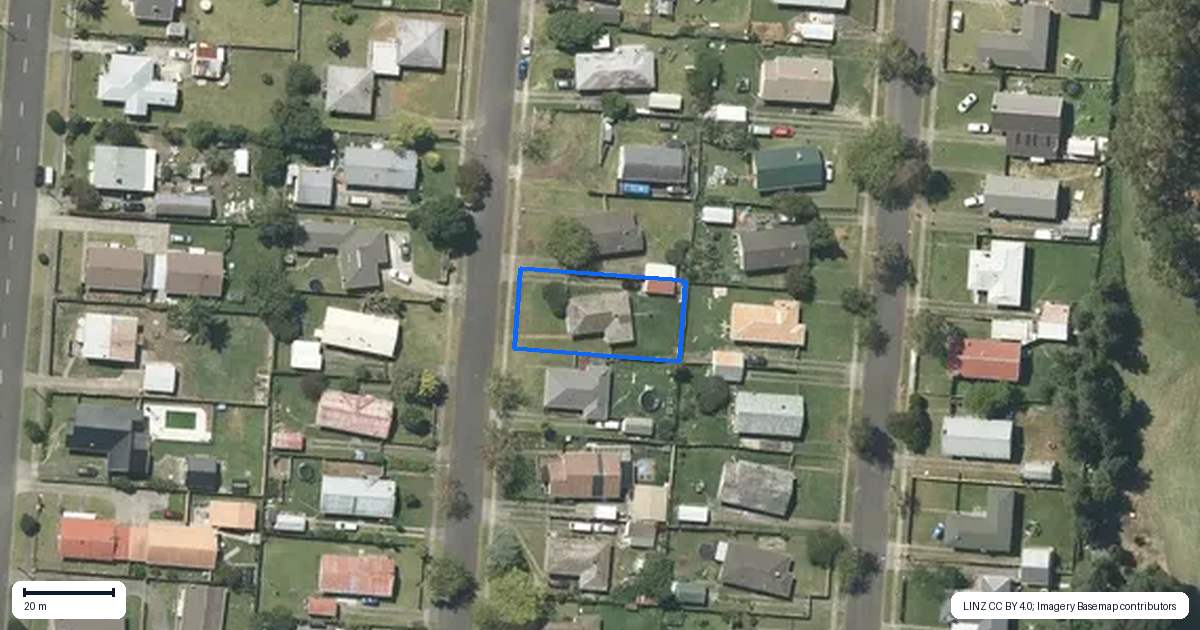 Property context map for 36 James Henry Crescent, Huntly