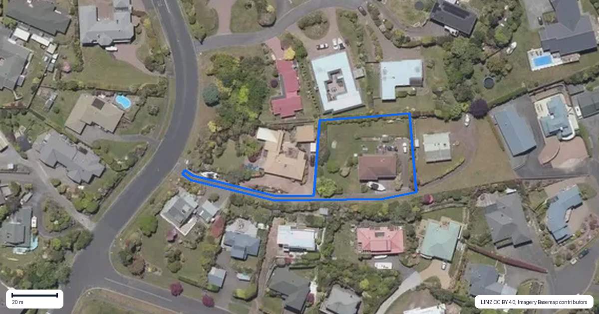 Property context map for 10 Kahurangi Drive, Rangatira Park, Taupo