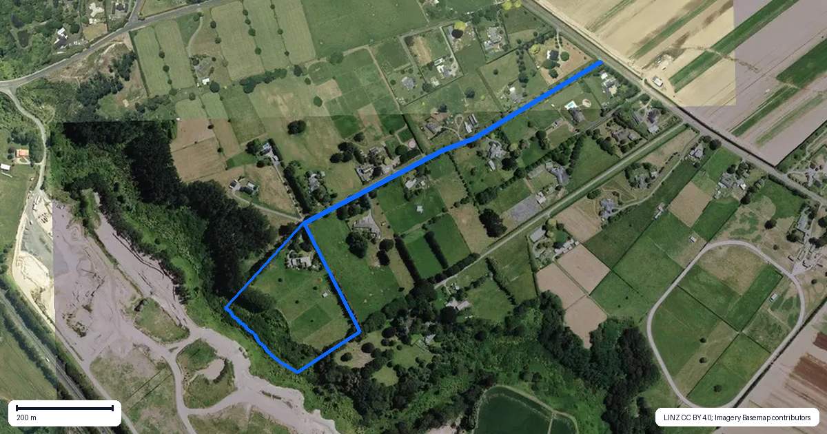Property context map for 803G Bruntwood Road, Tamahere, Hamilton