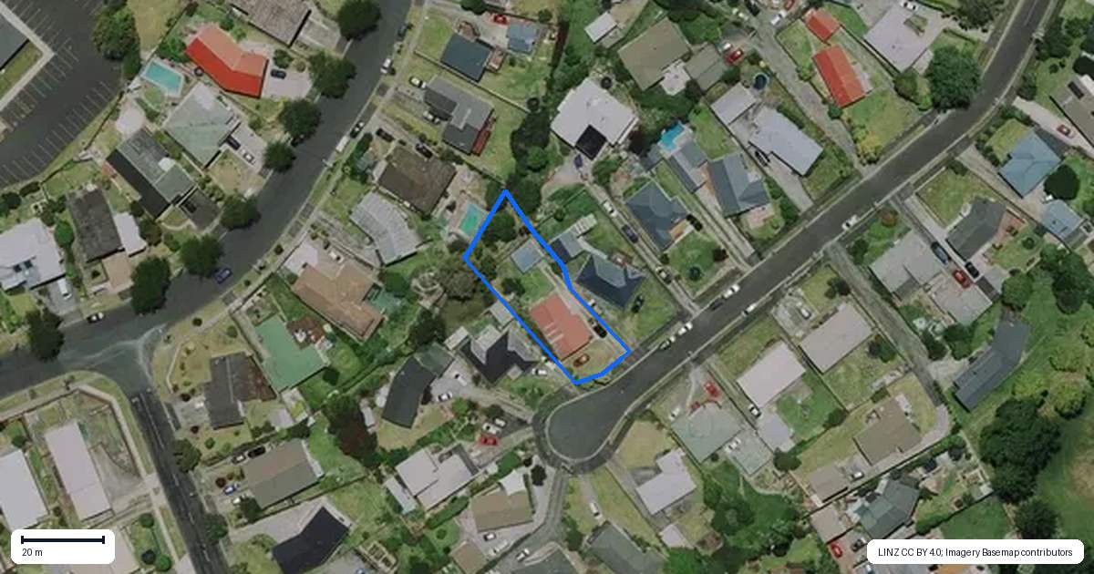 Property context map for 22 Manapouri Place, Glenview, Hamilton