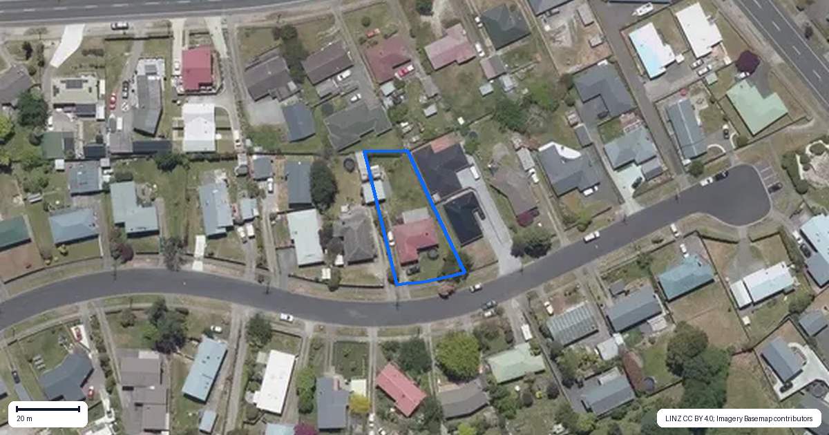 Property context map for 18 Tawa Street, Hilltop, Taupo