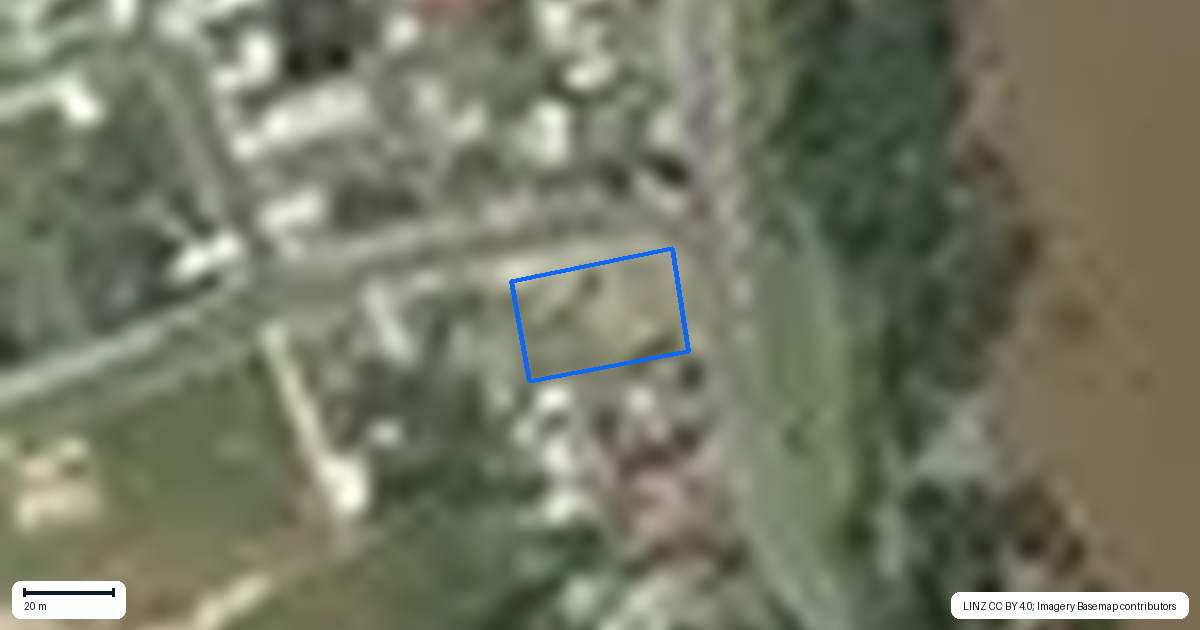 Property context map for 118 Riverview Road, Huntly